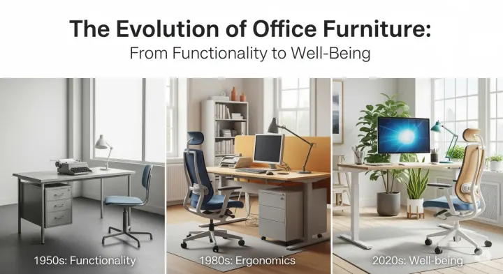 The Evolution of Office Furniture: From Functionality to Well-Being