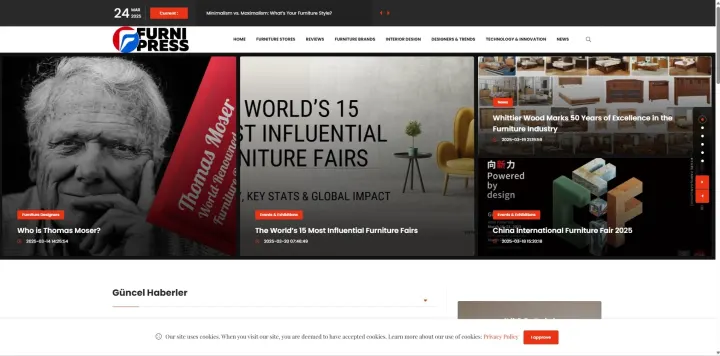 FurniPress.com Is Live: A New Global Source for Furniture Industry News
